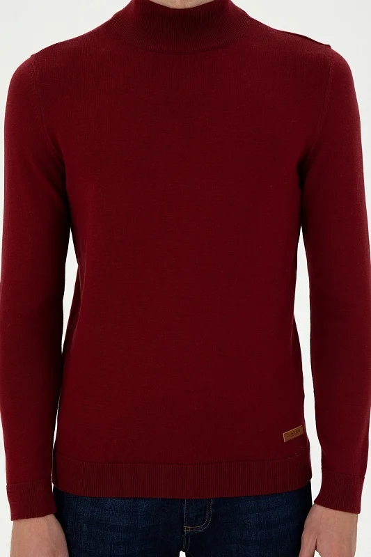 Водолазка из хлопка с воротником-стойка - G081SZ0TK0YBS24K_R Кофта муж. (VR014, XS)