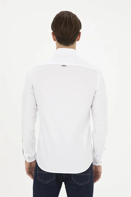 Рубашка из хлопка приталенная - G081SZ0040CEDCOLOR024Y Сорочка муж. (VR013, 3XL)