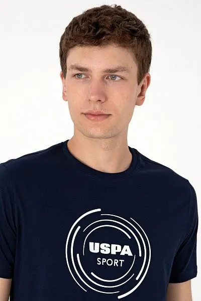 Футболка из хлопка с принтом - G081SZ0110S_UNKA Футболка муж. (VR033, XS)