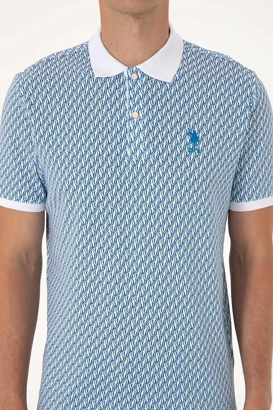 Футболка-поло из хлопка с узором - G081SZ0110LAST Футболка муж. (VR013, XL)