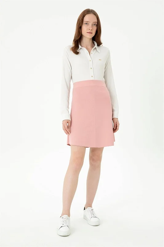 Юбка мини трикотажная - G082SZ0TL0JAME Юбка жен. (VR042, 2XS)