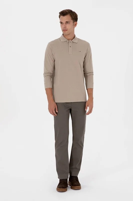 Брюки текстурированные прямые - G081SZ0780MICALEX25K_REG Брюки муж. (VR052, 38, 33)