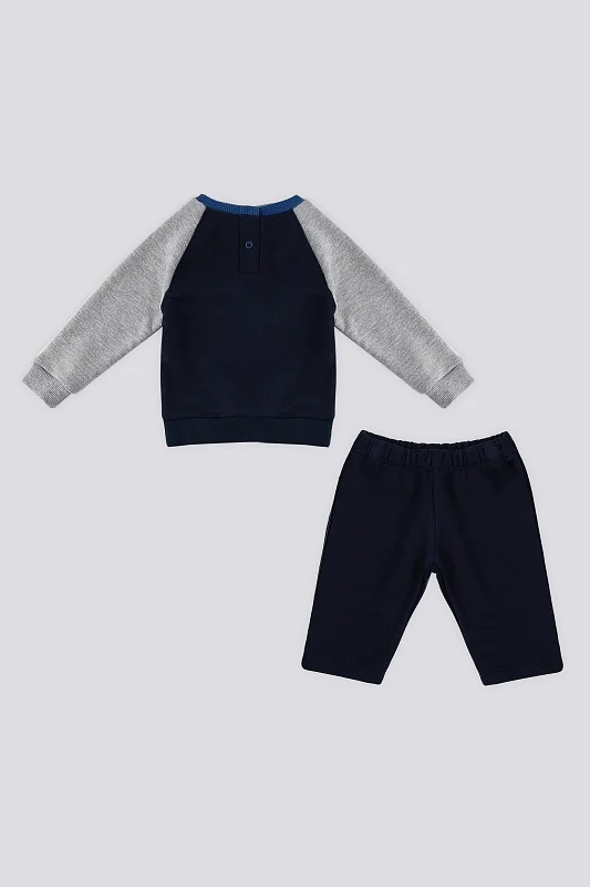Спортивный костюм свитшот и брюки для мальчиков - G085SZ0HF0USB1482 Костюм дом.  (VR045, 6-9)