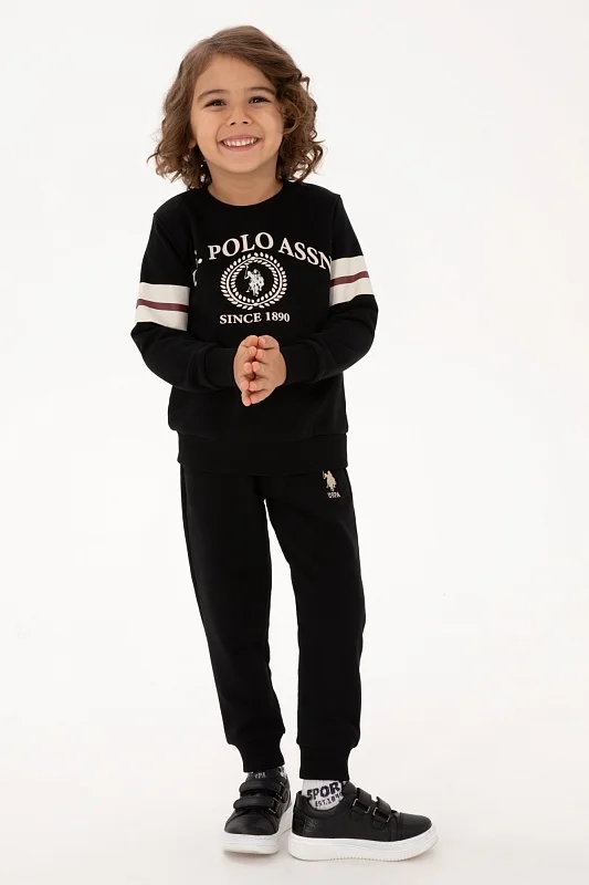 Свитшот и спортивные брюки для мальчиков - G083SZ0HF0US2201 Костюм дом. муж. детс. (VR046, 7_8)