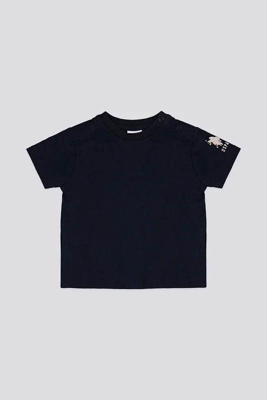 Комбинезон в полоску с футболкой для мальчиков - G085SZ0HF0USB1875_STK Костюм дом.  (VR033, 9-12)