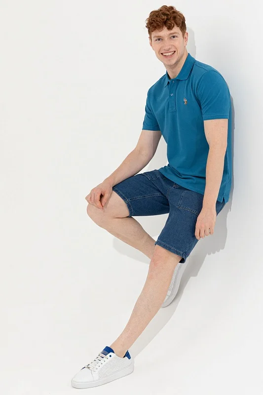 Футболка-поло из хлопка - G081SZ0110TP10IY022 Футболка муж. (VR102, XS)