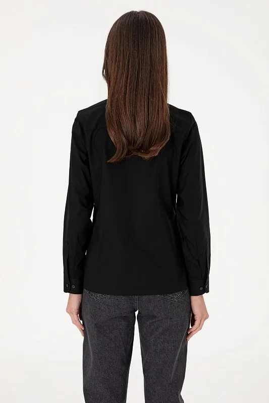 Рубашка из хлопка приталенная - G082SZ0040CRISTA024K Сорочка жен. (VR046, 42)