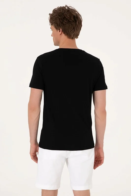 Футболка из хлопка с логотипом - G081SZ0110TS02IY025 Футболка муж. (VR046, S)