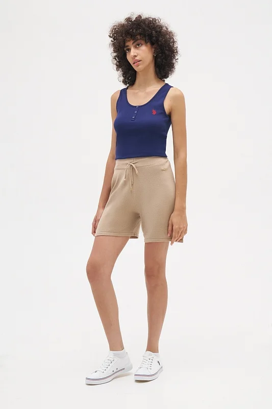 Шорты трикотажные на кулиске - G082SZ0TH0REVAT Кардиган жен. (VR122, 2XS)