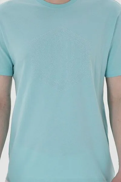 Футболка из хлопка с надписью - G081SZ0110GASTON Футболка муж. (VR007, XS)