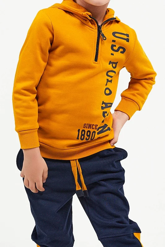 Худи и спортивные брюки для мальчиков - G083SZ0HF0US1176-4 Костюм дом. муж. детс. (VR864, 7-8)