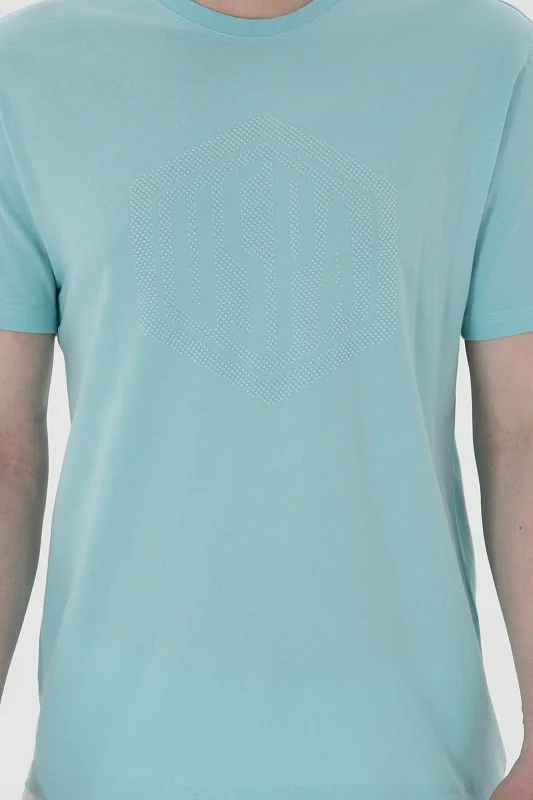 Футболка из хлопка с надписью - G081SZ0110GASTON Футболка муж. (VR007, XS)