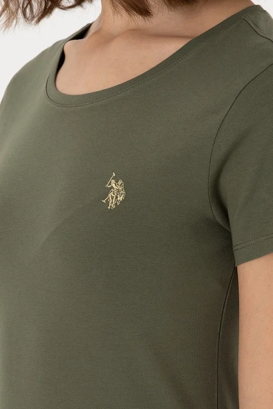 Футболка из хлопка приталенная - G082SZ0110TO25 Футболка жен. (VR111, 3XL)