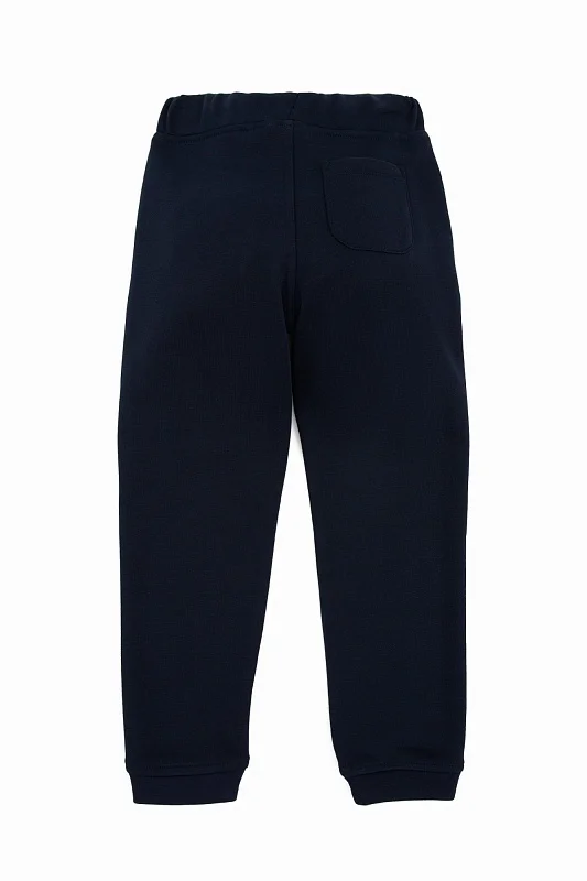 Спортивные брюки с вышивкой для девочек - G084SZ0OP0RT01-SK021 Брюки спорт. жен. детс. (VR033, 3_4)
