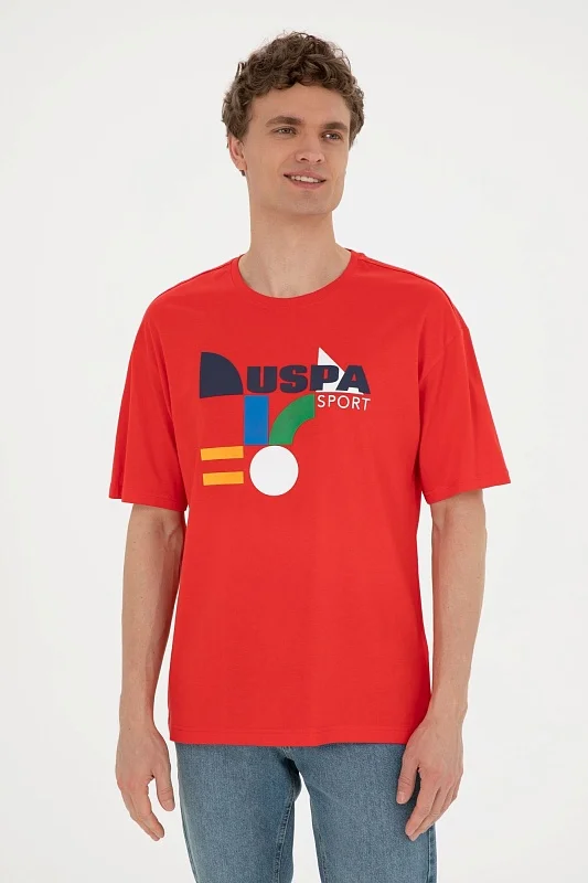 Футболка из хлопка с надписью - G081SZ0110CUBA Футболка муж. (VR030, XL)
