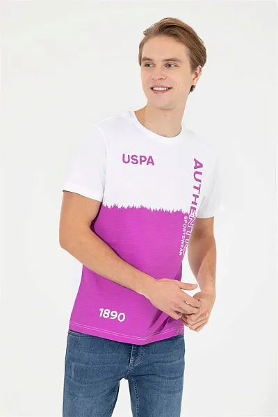 Футболка из хлопка с надписью - G081SZ0110FOSIL Футболка муж. (VR037, XL)