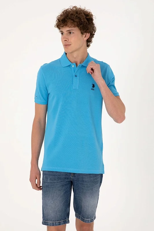 Футболка-поло из хлопка с логотипом - G081SZ0110TP04IY025 Футболка муж. (VR093, XL)