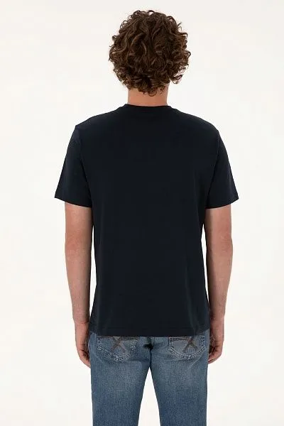 Футболка из хлопка с логотипом - G081SZ0110TS03SK025 Футболка муж. (VR100, L)