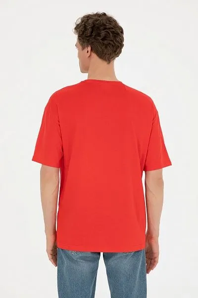 Футболка из хлопка с надписью - G081SZ0110CUBA Футболка муж. (VR030, XL)
