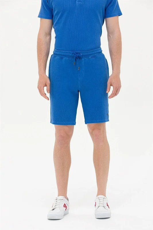 Шорты спортивные из хлопка фактурные - G081SZ0OS0FANOTO Брюки спорт. муж. (VR045, S)