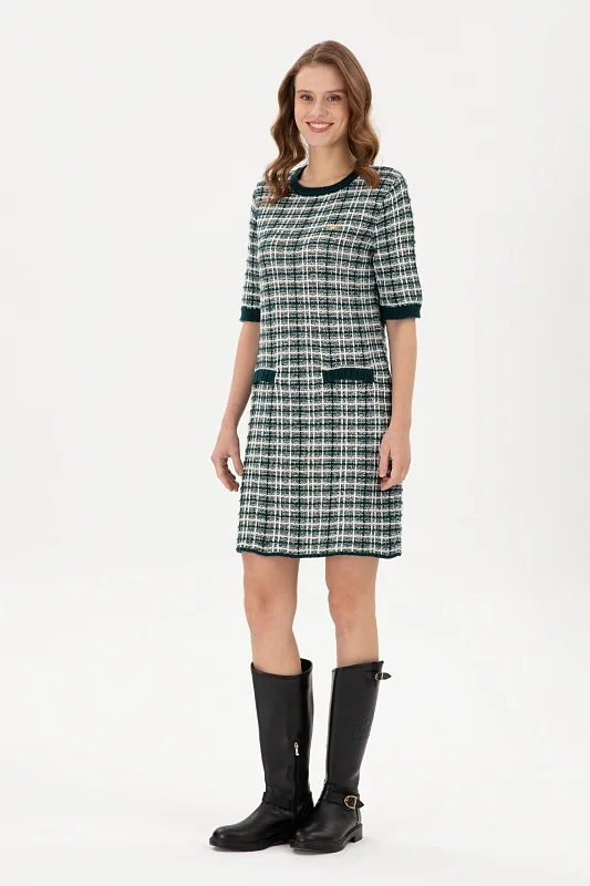 Платье мини твидовое - G082SZ0TE0HAZIL Платье жен. (VR079, XS)