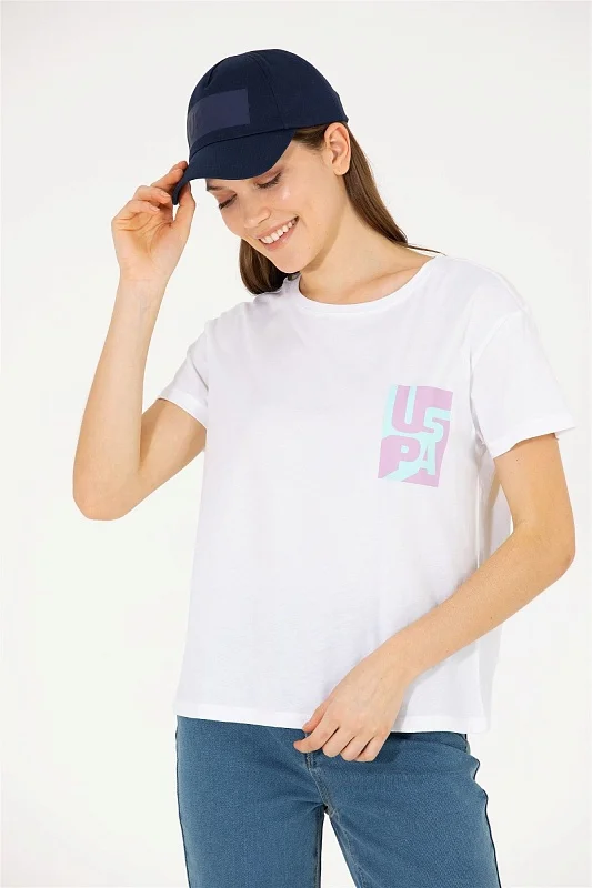 Футболка из хлопка с принтом - G082GL0110GETTO Футболка жен. (VR013, XS)