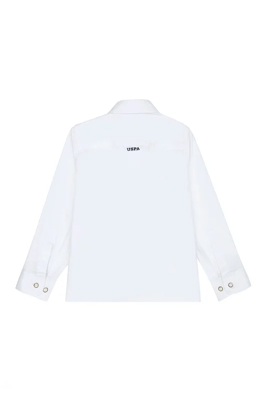 Рубашка из хлопка прямая для мальчиков - G083SZ0040CEDCOLORKIDS024K Сорочка муж. детс. (VR013, 6_7)