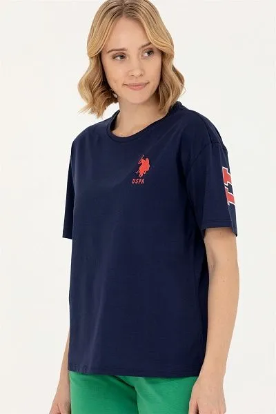 Футболка из хлопка с логотипом - G082SZ0110DUSPA-IY23 Футболка жен. (VR033, XS)