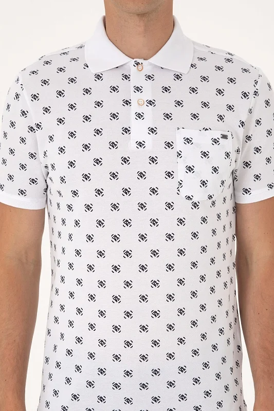 Футболка-поло из хлопка - G081SZ0110FOMS Футболка муж. (VR013, XL)