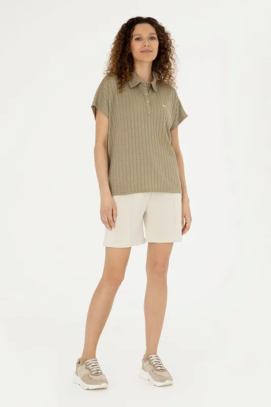 Бермуды со стрелками трикотажные - G082SZ0OS0PENRID Брюки спорт. жен. (VR049, XL)