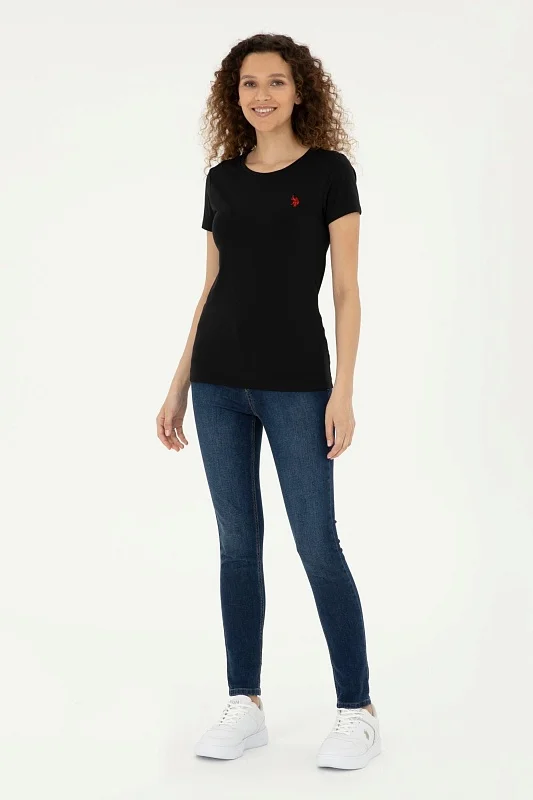 Футболка из хлопка с логотипом - G082SZ0110TO24 Футболка жен. (VR046, 2XL)