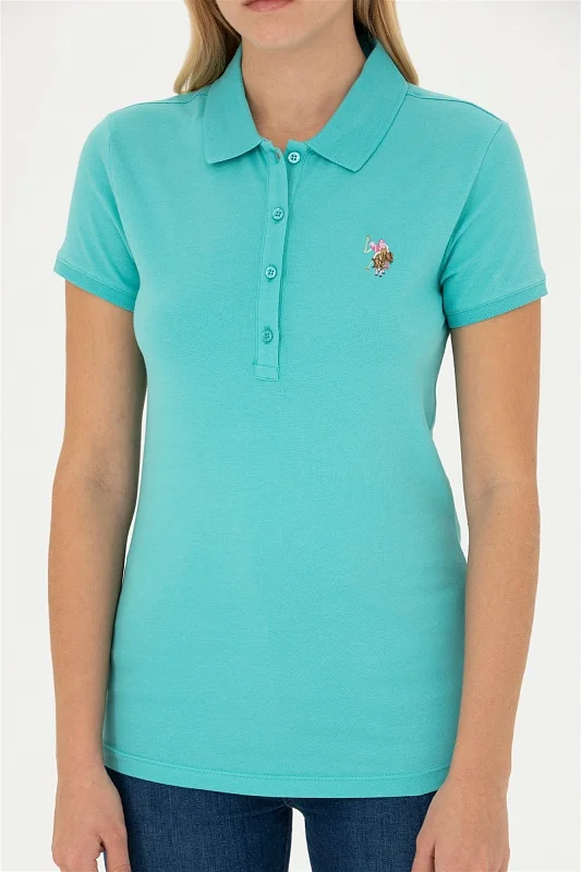 Футболка-поло из хлопка - G082SZ0110TP0123-CLR Футболка жен. (VR090, XS)