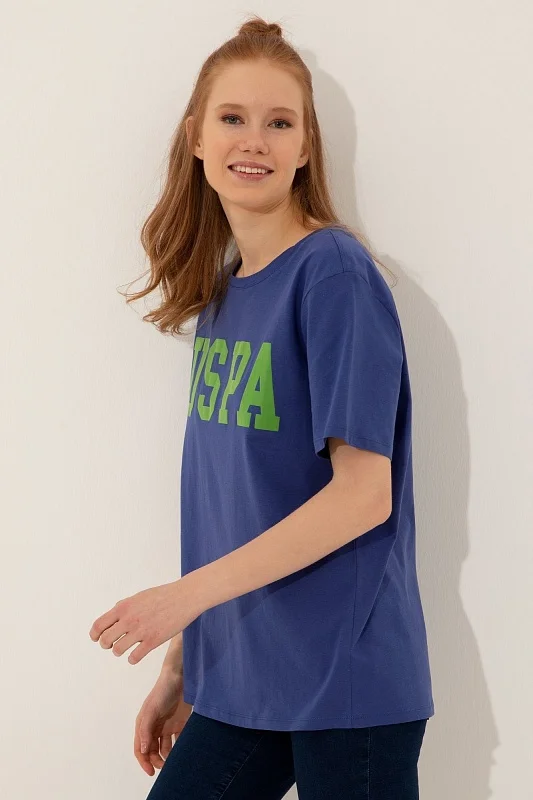 Футболка из хлопка с принтом свободная - G082SZ0110SEANIY022 Футболка жен. (VR212, 2XS)