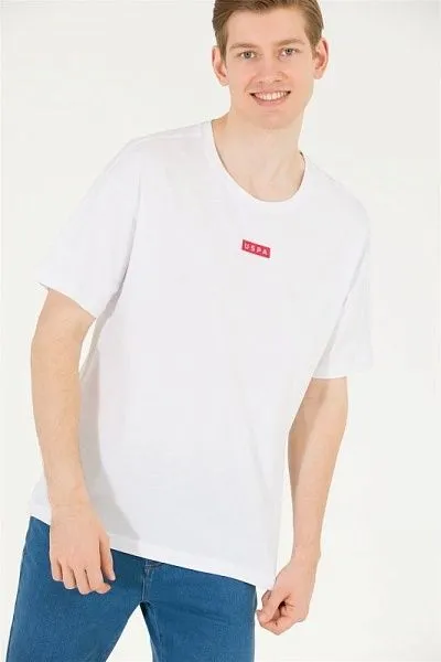Футболка из хлопка с надписью - G081SZ0110KAMEDA Футболка муж. (VR013, L)