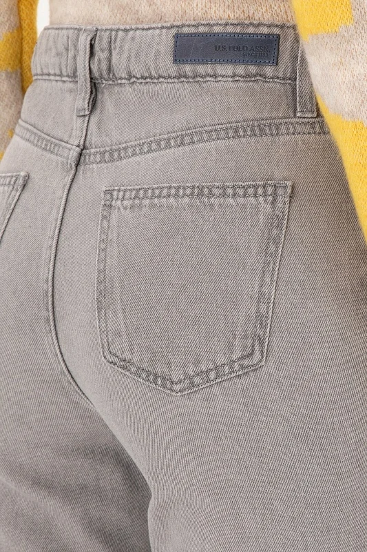 Джинсы со стразами укороченные прямые - G082SZ0800AMY_P_G Джинсы жен. (DN0025, 42)
