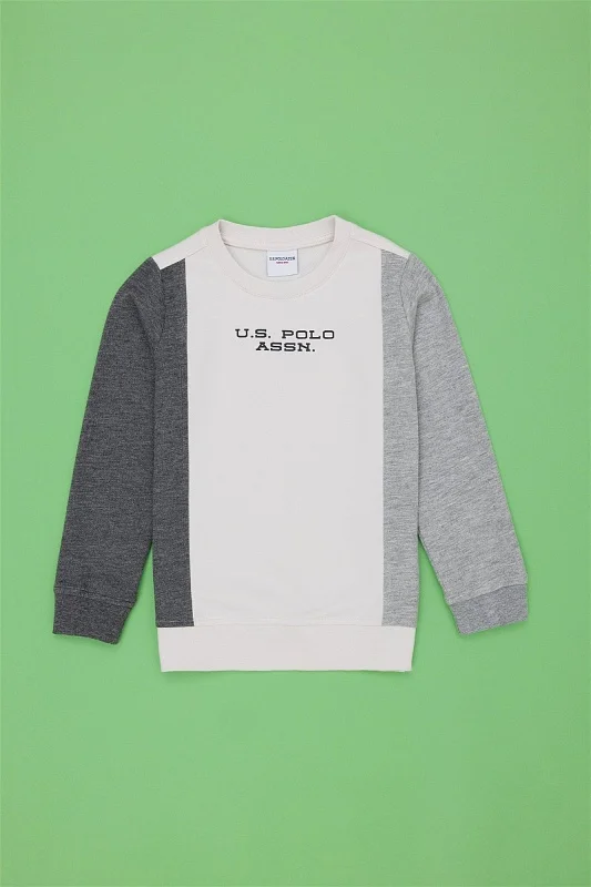 Свитшот с принтом для мальчиков - G083SZ0820SOLOMKIDS-E Толстовка муж. детс. (VR049, 8_9)