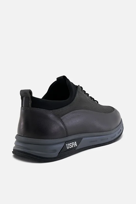 Кроссовки кожаные комбинированные - S081SZ0330K24RON Обувь муж. (VR006, 40)