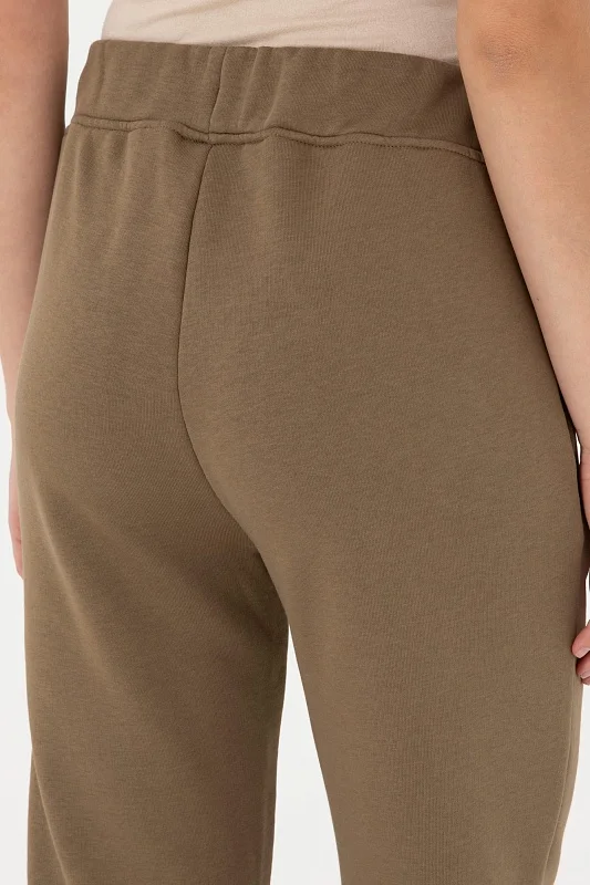 Спортивные брюки прямые - G082GL0OP0RC_GREENAT Брюки спорт. жен. (VR027, XS)