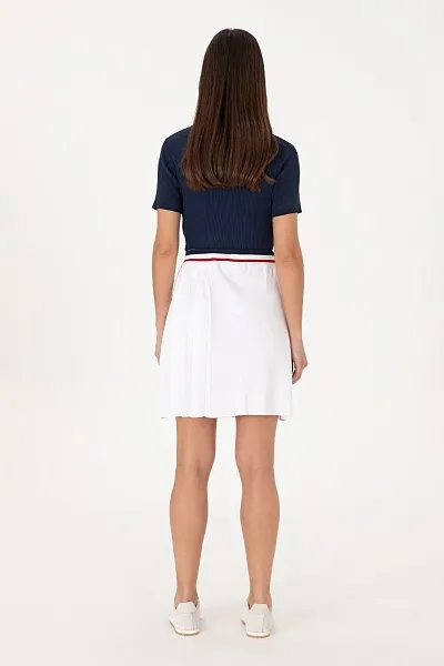 Юбка мини трикотажная в складку - G082SZ0TL0BRENDA_ETK Юбка жен. (VR013, XS)