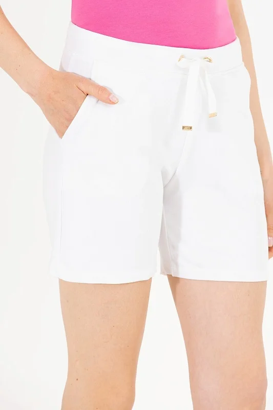 Шорты спортивные из хлопка с вышитым логотипом - G082SZ0OS0DOTIH23 Брюки спорт. жен. (VR013, M)