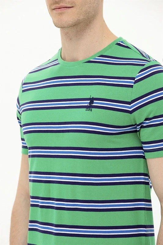 Футболка из хлопка в полоску - G081SZ0110TRAPAN Футболка муж. (VR054, S)