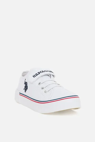Кеды текстильные на липучке для девочек - S083SZ0330Y23LINEN Обувь муж. детс. (VR013, 28)