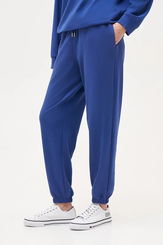 Спортивные брюки на манжетах - G082SZ0OP0ART_SARPA Брюки спорт. жен. (VR059, XS)