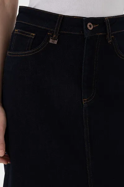 Юбка макси джинсовая - G082SZ0550CARON Юбка жен. (DN0013, 38)