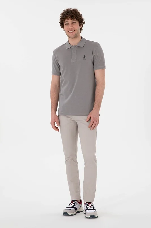 Футболка-поло из хлопка с логотипом - G081SZ0110TP04IY025 Футболка муж. (VR080, XL)