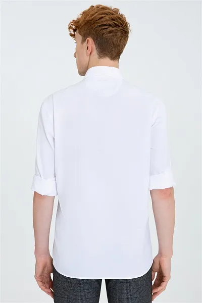Рубашка из хлопка прямая - G081GL0040GOXREG021K Сорочка муж. (VR013, XL)