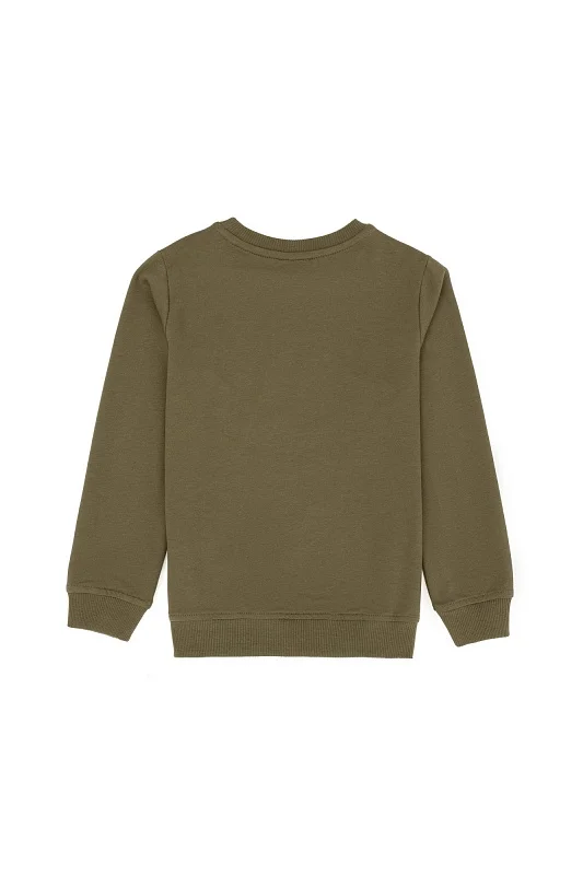 Свитшот из хлопка с принтом для мальчиков - G083SZ0820JEREMYKIDSSK023-B Толстовка муж. детс. (VR027, 1)