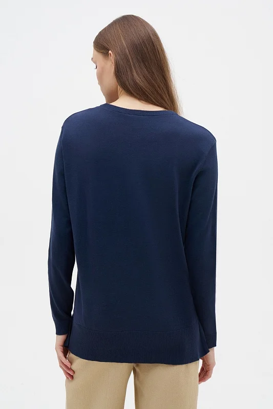 Джемпер из хлопка свободный - G082SZ0TK0ORINAOUT24K Кофта жен. (VR033, XS)