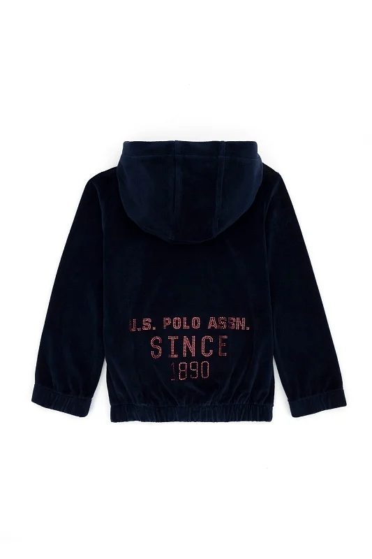 Худи из тонкого флиса для девочек - G084SZ0820RETUKA Толстовка жен. детс. (VR033, 4_5)