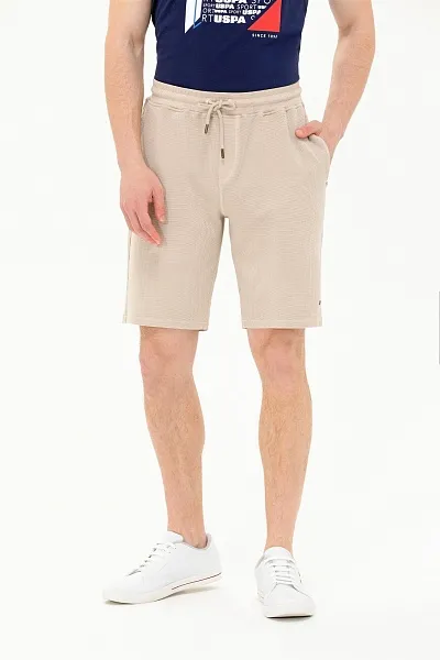Шорты спортивные на кулиске - G081SZ0OS0FANOTO Брюки спорт. муж. (VR049, M)